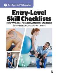 Entry Level Skill Checklists for Physical Therapist Assistant Students (Core Texts for Pta Education)