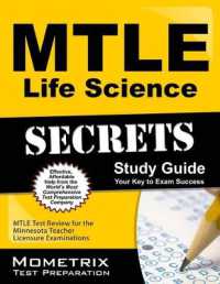 Mtle Life Science Secrets Study Guide : Mtle Test Review for the Minnesota Teacher Licensure Examinations