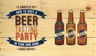 How to Host a Beer Tasting Party in Your Own Home （BOX PCK）