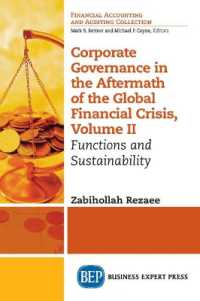 Corporate Governance in the Aftermath of the Global Financial Crisis, Volume II : Functions and Sustainability