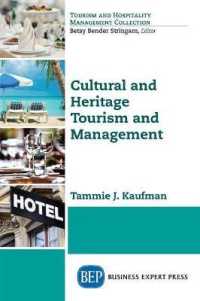 Cultural and Heritage Tourism and Management