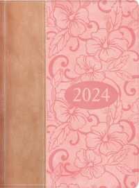 2024 Agenda Ejecutiva - Tesoros de Sabidur�a - Beige Y Rosa : Agenda Ejecutivo Con Pensamientos Motivadores