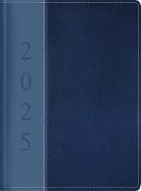 2025 Agenda Ejecutiva - Tesoros de Sabiduría - Azul Marino Y Celeste : Agenda Ejecutivo Con Pensamientos Motivadores