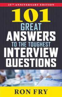 101 Great Answers to the Toughest Interview Questions （25TH）