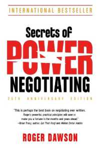 『本物の交渉術：あなたのビジネスを動かす「パワー・ネゴシエーション』（原書）<br>Secrets of Power Negotiating - 25th Anniversary Edition