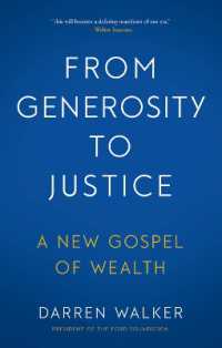 From Generosity to Justice : A New Gospel of Wealth