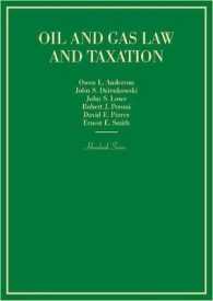 Oil and Gas Law and Taxation (Hornbook Series)