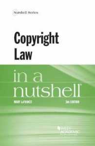 著作権法（第３版）<br>Copyright Law in a Nutshell (Nutshell Series) （3RD）