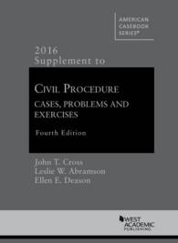 Civil Procedure， Cases， Problems and Exercises (American Casebook Series) -- Paperback / softback