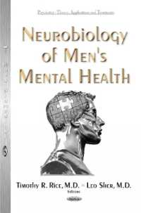 Neurobiology of Men's Mental Health -- Hardback