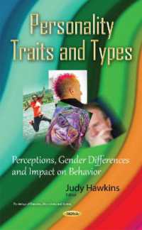 Personality Traits & Types : Perceptions, Gender Differences & Impact on Behavior -- Hardback