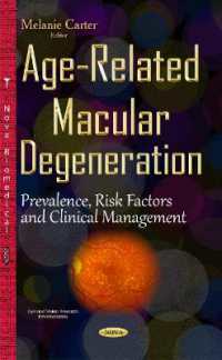 Age-related Macular Degeneration : Prevalence, Risk Factors & Clinical Management -- Hardback