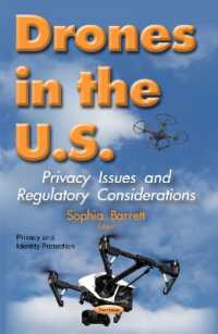 Drones in the U.S. : Privacy Issues & Regulatory Considerations -- Hardback