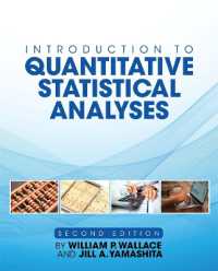 Introduction to Quantitative Statistical Analyses （2ND）