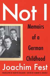 Not I : Memoirs of a German Childhood