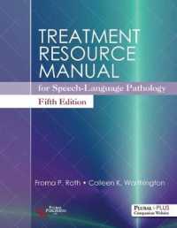 Treatment Resource Manual for Speech-Language Pathology （5TH）