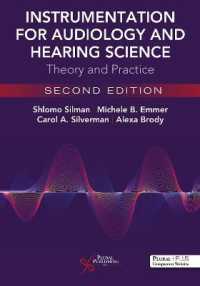 Instrumentation for Audiology and Hearing Science : Theory and Practice （2ND）