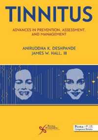 Tinnitus : Advances in Prevention, Assessment, and Management