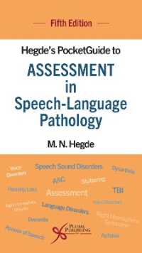 Hegde's PocketGuide to Assessment in Speech-Language Pathology （5TH）