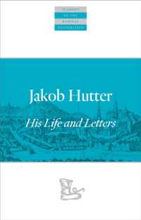 Jakob Hutter : His Life and Letters (Classics of the Radical Reformation)