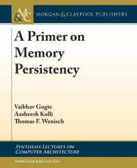 A Primer on Memory Persistency (Synthesis Lectures on Computer Architecture)