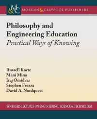 Philosophy and Engineering Education : Practical Ways of Knowing (Synthesis Lectures on Engineering, Science, and Technology)