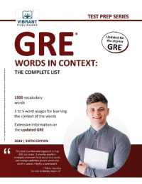 GRE Words In Context: The Complete List （6TH）