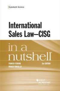 国際売買法（第３版）<br>International Sales Law - CISG - in a Nutshell (Nutshell Series) （3RD）