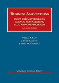 Business Associations : Cases and Materials on Agency, Partnerships, LLCs, and Corporations - CasebookPlus (University Casebook Series) （11TH）