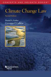 Climate Change Law (Concepts and Insights) （2ND）