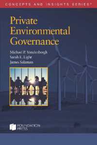 Private Environmental Governance (Concepts and Insights)