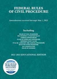 Federal Rules of Civil Procedure， Educational Edition， 2022-2023 (Selected Statutes)