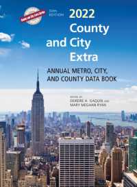 County and City Extra 2022 : Annual Metro, City, and County Data Book (County and City Extra Series) （30TH）