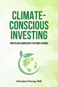 Climate-Conscious Investing : Portfolios Aligned with the Paris Accords