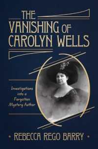 Vanishing of Carolyn Wells -- Hardback