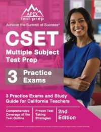 CSET Multiple Subject Test Prep: 3 Practice Exams and Study Guide for California Teachers [2nd Edition]