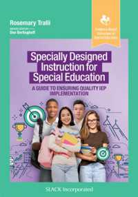 Specially Designed Instruction for Special Education : A Guide to Ensuring Quality IEP Implementation (Evidence-based Instruction in Special Education)