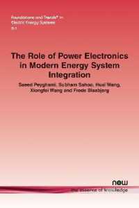 The Role of Power Electronics in Modern Energy System Integration (Foundations and Trends® in Electric Energy Systems)