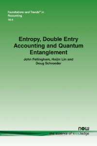 Entropy, Double Entry Accounting and Quantum Entanglement (Foundations and Trends® in Accounting)