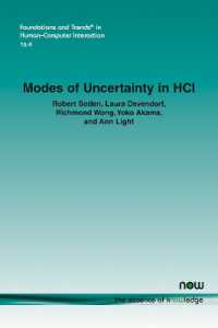 Modes of Uncertainty in HCI (Foundations and Trends® in Human-computer Interaction)