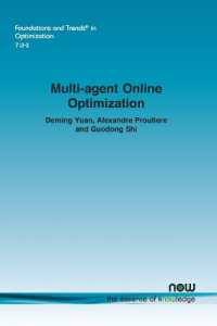 Multi-agent Online Optimization (Foundations and Trends® in Artificial Intelligence)