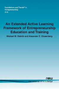 An Extended Active Learning Framework of Entrepreneurship Education and Training (Foundations and Trends® in Entrepreneurship)