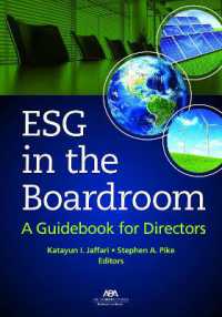 ESG in the Boardroom : A Guidebook for Directors