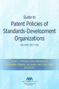 Guide to Patent Policies of Standards-Development Organizations, Second