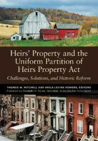 Heirs' Property and the Uniform Partition of Heirs Property Act : Challenges, Solutions, and Historic Reform