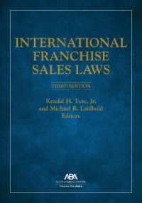 International Franchise Sales Laws, Third