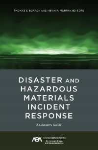 Disaster and Hazardous Materials Incident Response : A Lawyer's Guide