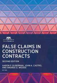 False Claims in Construction Contracts, Second