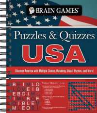 Brain Games - Puzzles & Quizzes - USA : Discover America with Multiple Choice, Matching, Visual Puzzles, and More! (Brain Games) （Spiral）