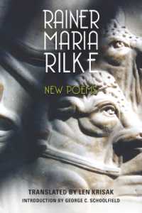 New Poems (Studies in German Literature Linguistics and Culture)